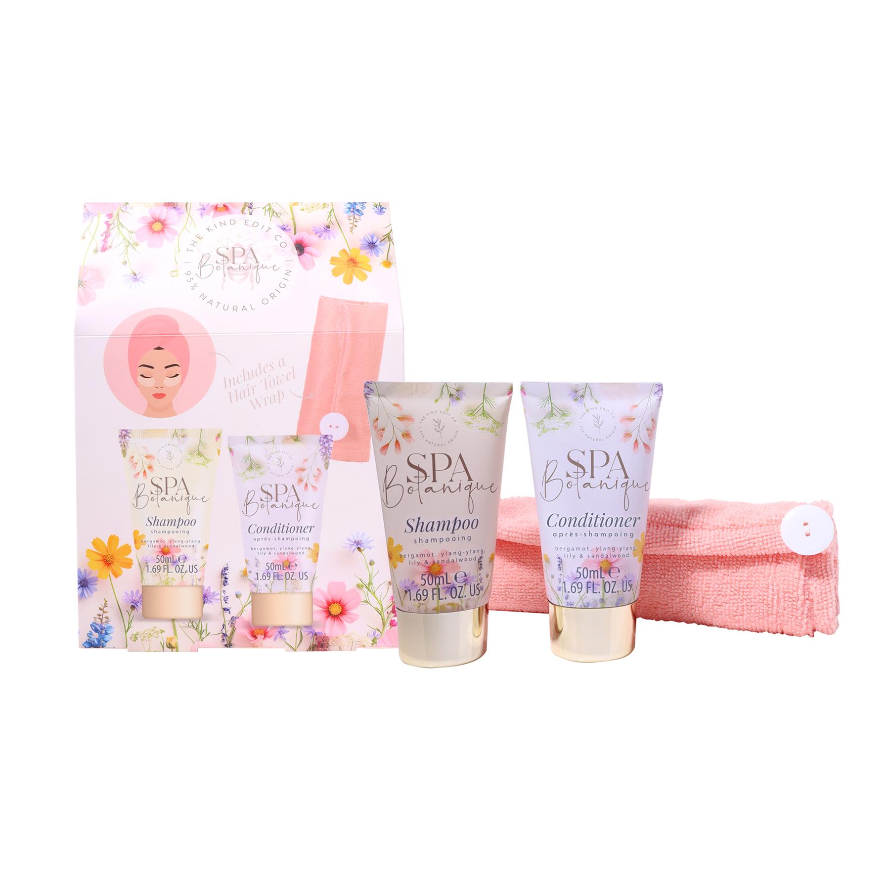 Image of The Kind Edit Co. Spa Botanique Shower Pamper Set