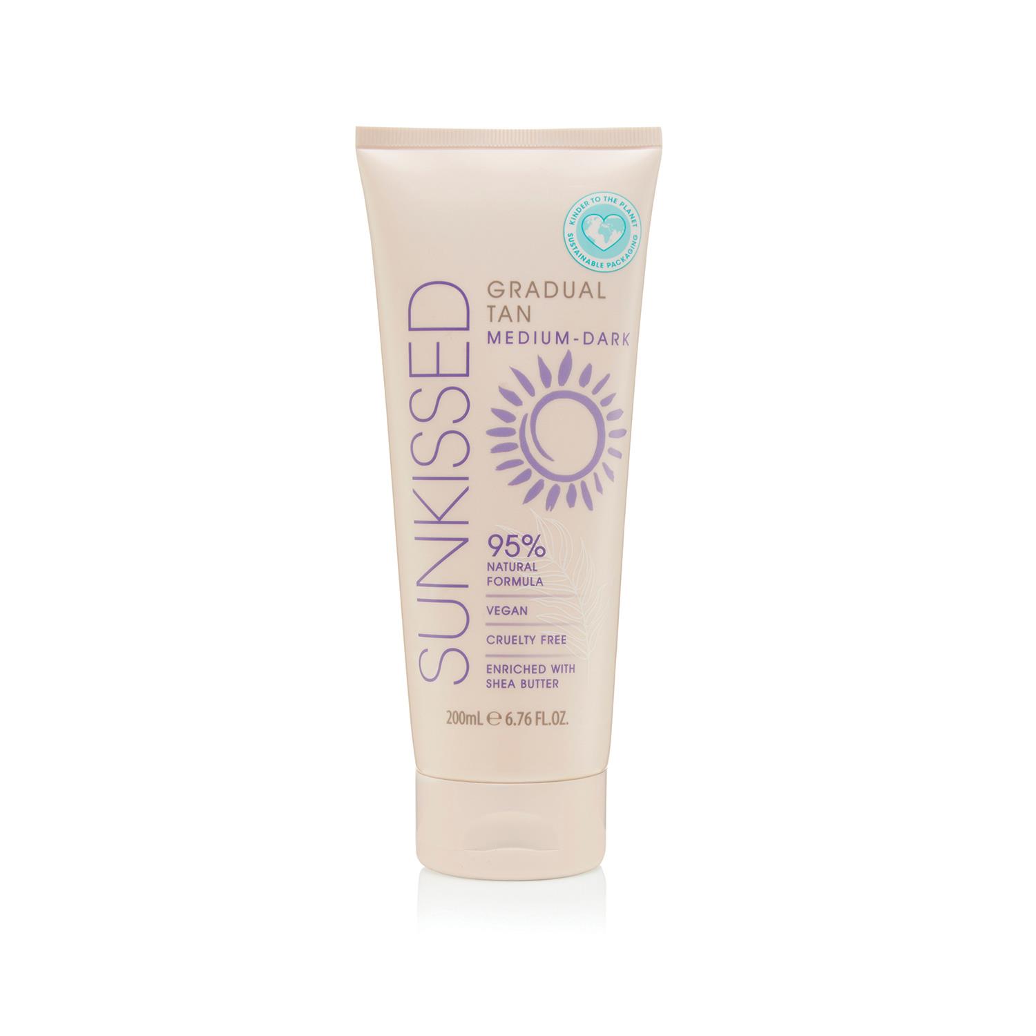 Sunkissed Gradual Tanning Lotion Medium - Dark 200ml at Perfume Plus Direct