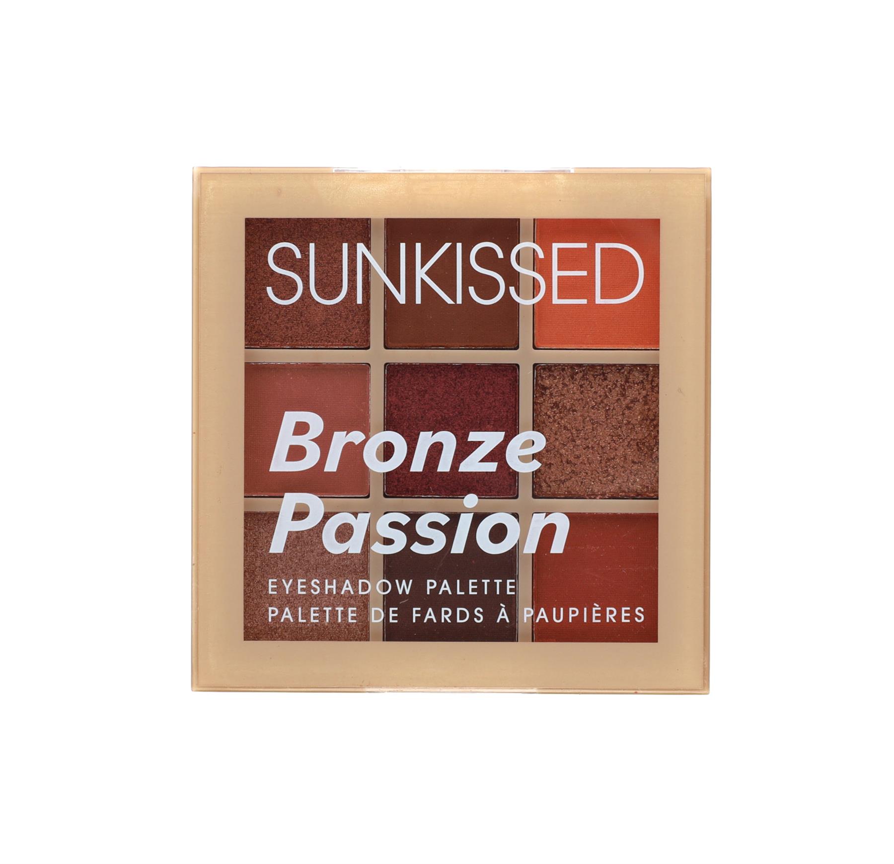Sunkissed Bronze Passion Eyeshadow Palette - 9 x 1.1g Eyeshadow at Perfume Plus Direct