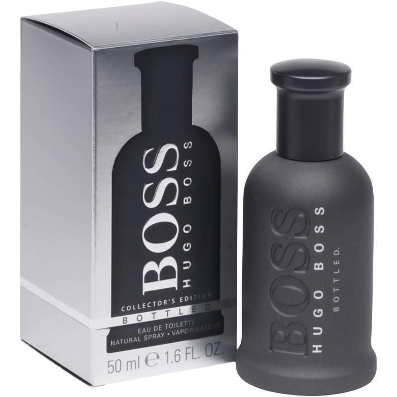 boss bottled grey