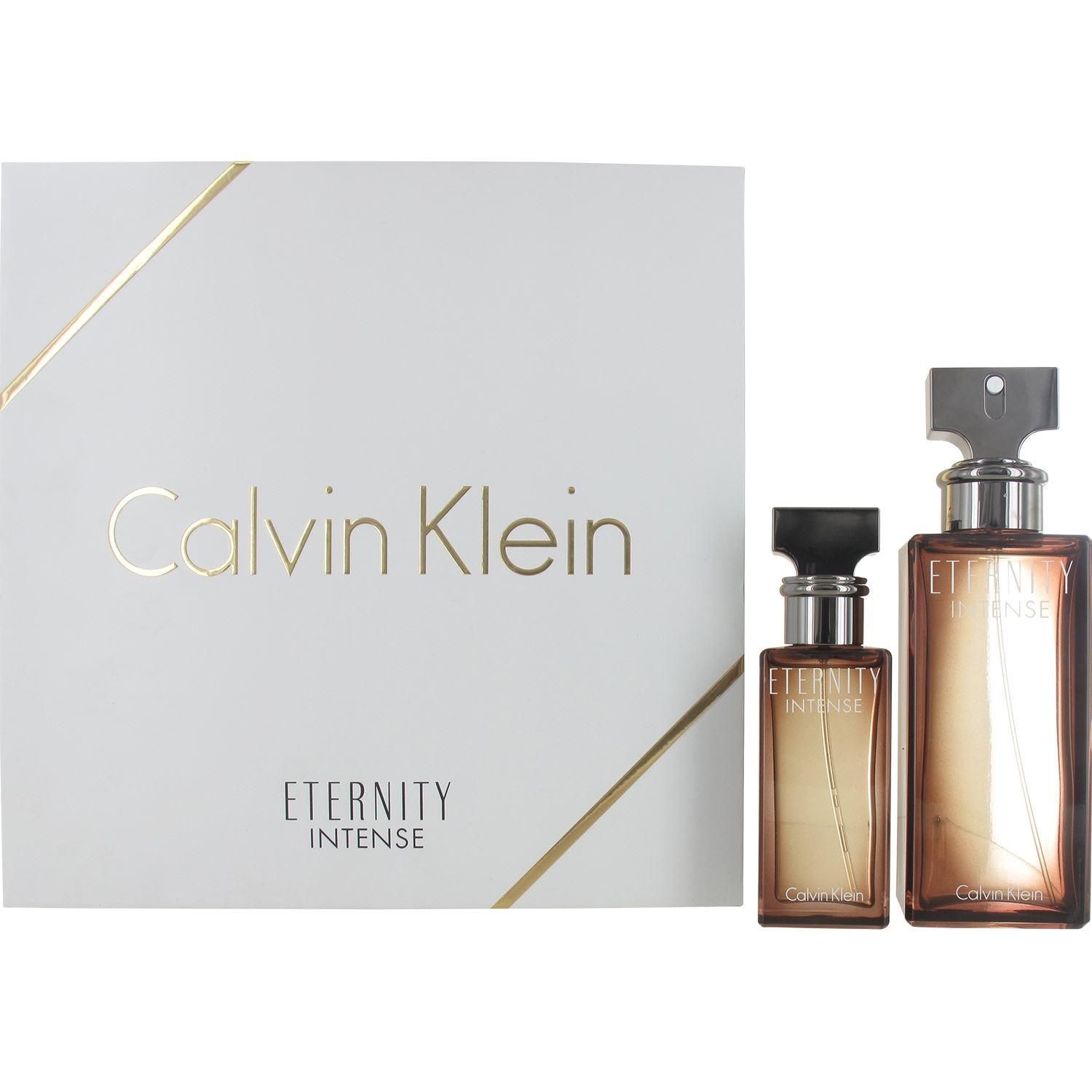 Calvin Klein Eternity Intense Gift Set 100ml Eau de Parfum, 30ml Eau de  Parfum for Her