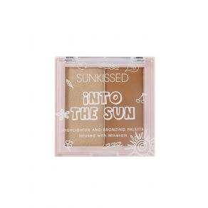 Sunkissed Summertide Into The Sun Compact - 5g Highlighter, 5g Bronzing Powder