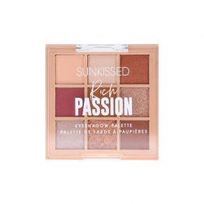 Sunkissed Rich Passion  Eyeshadow Palette Infused with Minerals - 9 x 1g Eyeshadow 