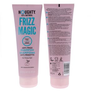 Noughty Frizz Magic Anti-Frizz Shampoo 250ml for Frizzy Hair with Maula Oil & Daikon