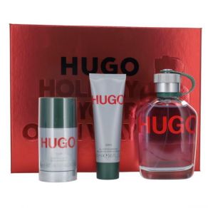 Hugo Boss Man 125ml Eau de Toilette Gift Set 75ml Deodorant, 50ml Shower Gel for Him