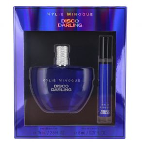 Kylie Minogue Disco Darling by Kylie 75ml Eau de Parfum Gift Set 8ml Eau de Parfum Spray for Her