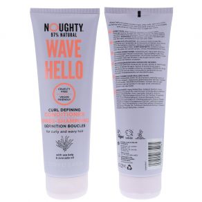 Noughty Wave Hello Curl Defining Conditioner 250ml for Curly and Wave Hair with Sea Kelp & Avocado Oil