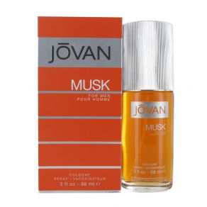 Jovan Musk for Men 88ml Eau de Cologne Spray for Him