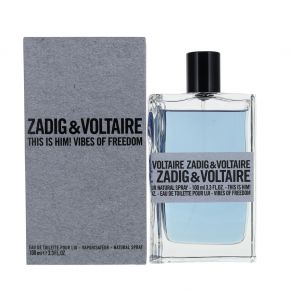 Zadig & Voltaire This Is Him Vibes of Freedom 100ml Eau de Toilette Spray for Him