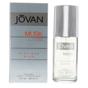 Jovan Platinum Musk 88ml Eau de Cologne Spray for Him