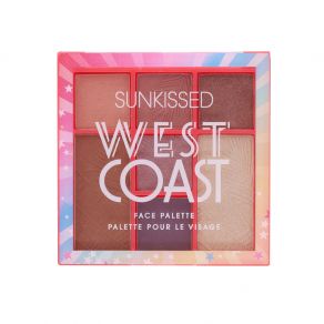 Sunkissed California Dreaming West Coast Face Palette - Eyeshadow, Bronzer, Highlighter