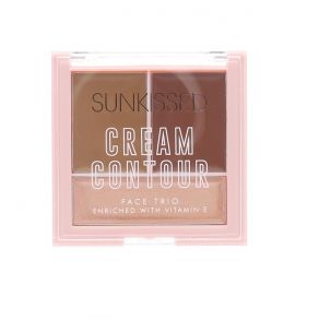 Sunkissed Cream Contour Face Trio 6.4g - Enriched with Vitamin E