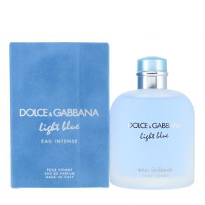 Dolce & Gabbana Light Blue Eau Intense Pour Homme 200ml Eau de Parfum Spray for Him