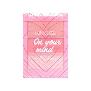Sunkissed On Your Mind Face Trio - Highlighter, Blusher, Bronzer