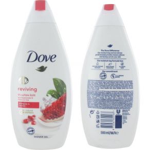 Dove Go Fresh Shower Gel 500ml with Pomegranate and Lemon Verbena Scent