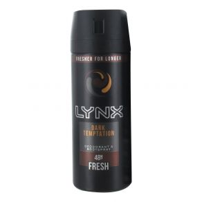 Lynx Dark Temptation Body Spray Deodorant 150ml