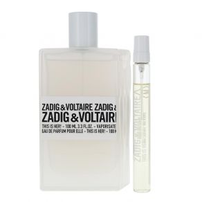 Zadig & Voltaire This Is Her 100ml Eau de Parfum Gift Set 10ml Eau de Parfum Spray for Her
