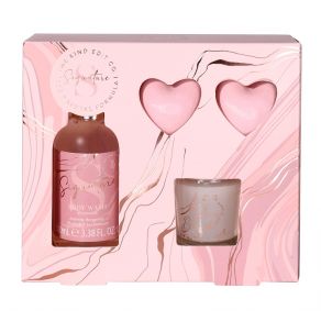 The Kind Edit Co. Signature Relax & Bathe - Candle, Bath Fizzers, Body Wash