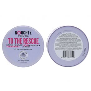 Noughty To The Rescue Intense Moisture Treatment 300ml for Dry and Damaged Hair with Sweet Almond & Black Oats