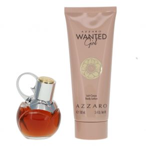 Azzaro Wanted Girl 30ml Eau de Parfum Gift Set 100ml Body Lotion for Her
