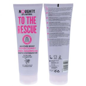 Noughty To The Rescue Moisture Boost Conditioner 250ml for Dry and Damaged Hair with Sweet Almond & Sunflower Seed