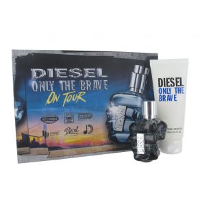 Diesel Only The Brave by Diesel Eau de Toilette 50ml Gift Set 100ml Shower Gel for Him