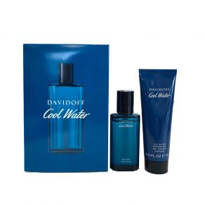 Davidoff Cool Water 40ml Eau de Toilette Spray Gift Set 75ml Shower Gel for Him