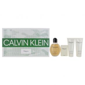 Calvin Klein Obsession 125ml Eau de Toilette Gift Set 100ml Shower Gel, 100ml Aftershave Balm, 20ml Spray for Him