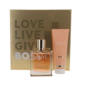 Hugo Boss - Boss Alive 50ml Eau de Parfum Gift Set 75ml Body Lotion for Her