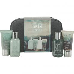 Style & Grace Skin Expert The Travellers Bag Gift Set 100ml Face Scrub, 100ml Shampoo, 50ml Body Wash, 50ml Body Lotion