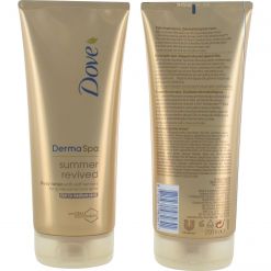Dove Derma Spa Summer Revived Body Lotion with Self Tanner 200ml - Fair to Medium