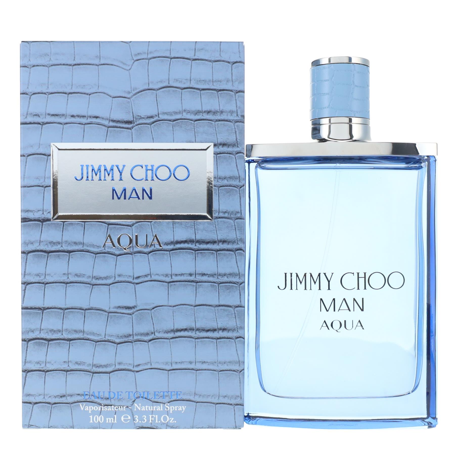 Jimmy Choo Man Aqua 100ml Eau de Toilette Spray for Him from Perfume Plus Direct