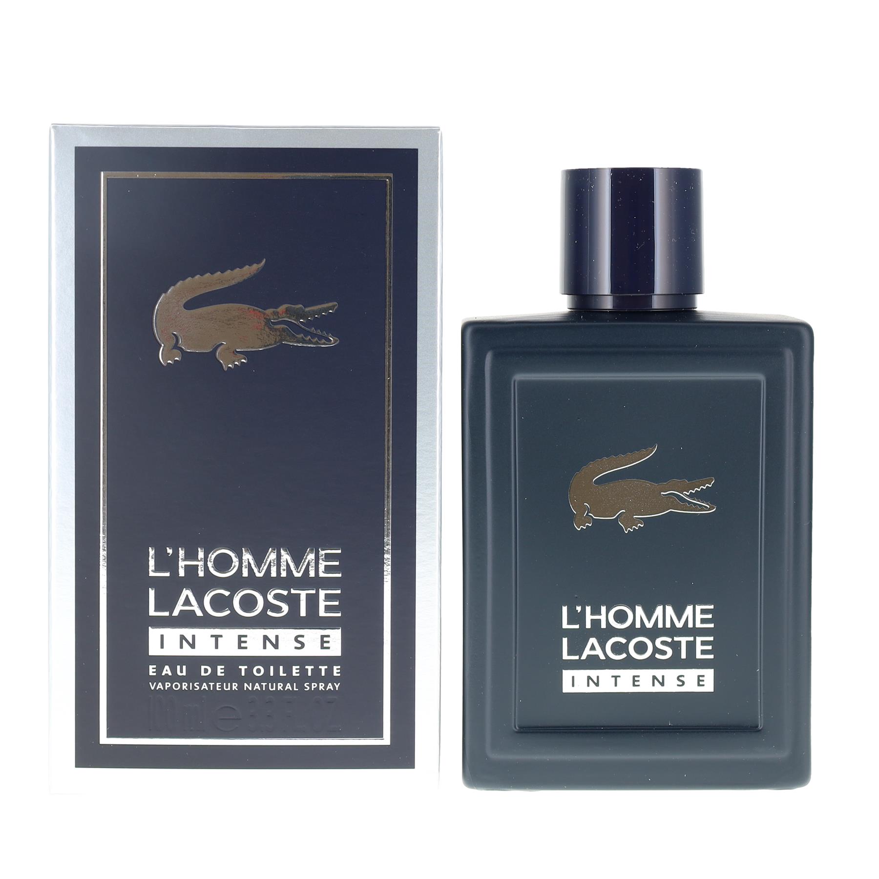 Lacoste L'Homme Intense 100ml Eau de Toilette Spray for Him from Perfume Plus Direct