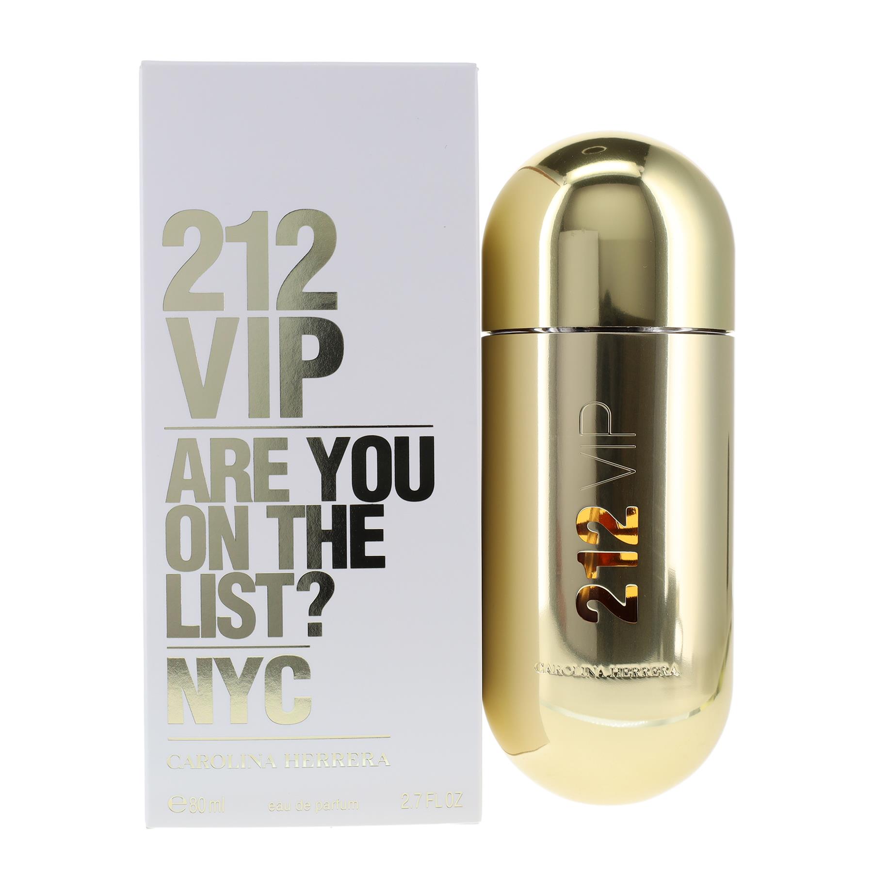 Carolina Hererra 212 VIP 75ml Eau de Parfum Spray for Her from Perfume Plus Direct
