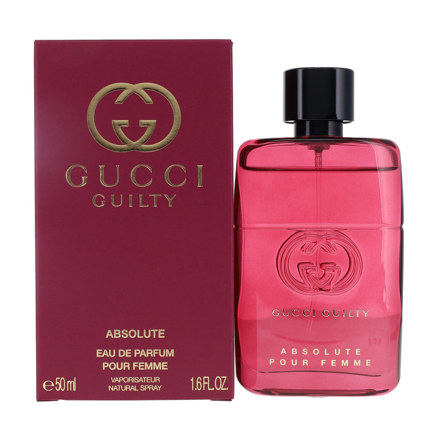 Gucci Guilty Absolute Pour Femme 50ml Eau de Parfum Spray for Her from Perfume Plus Direct