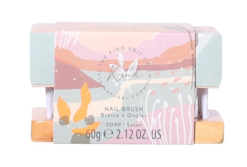 The Kind Edit Co. Kind Soap Bar And Nail Brush - Soap Bar, Nail Brush at Perfume Plus Direct