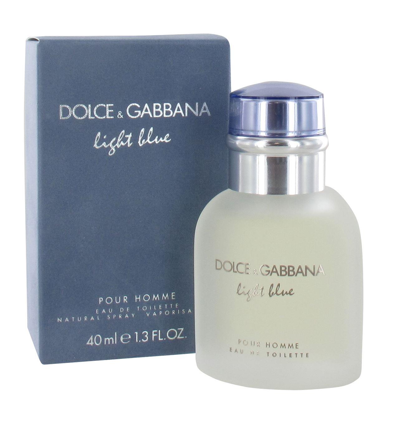 Dolce & Gabbana Light Blue Pour Homme 40ml Eau de Toilette Spray for Him at Perfume Plus Direct